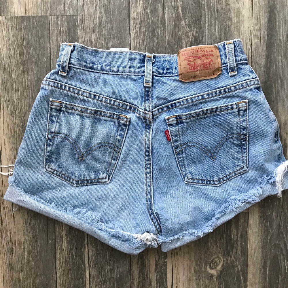 Levi’s cutoff shorts